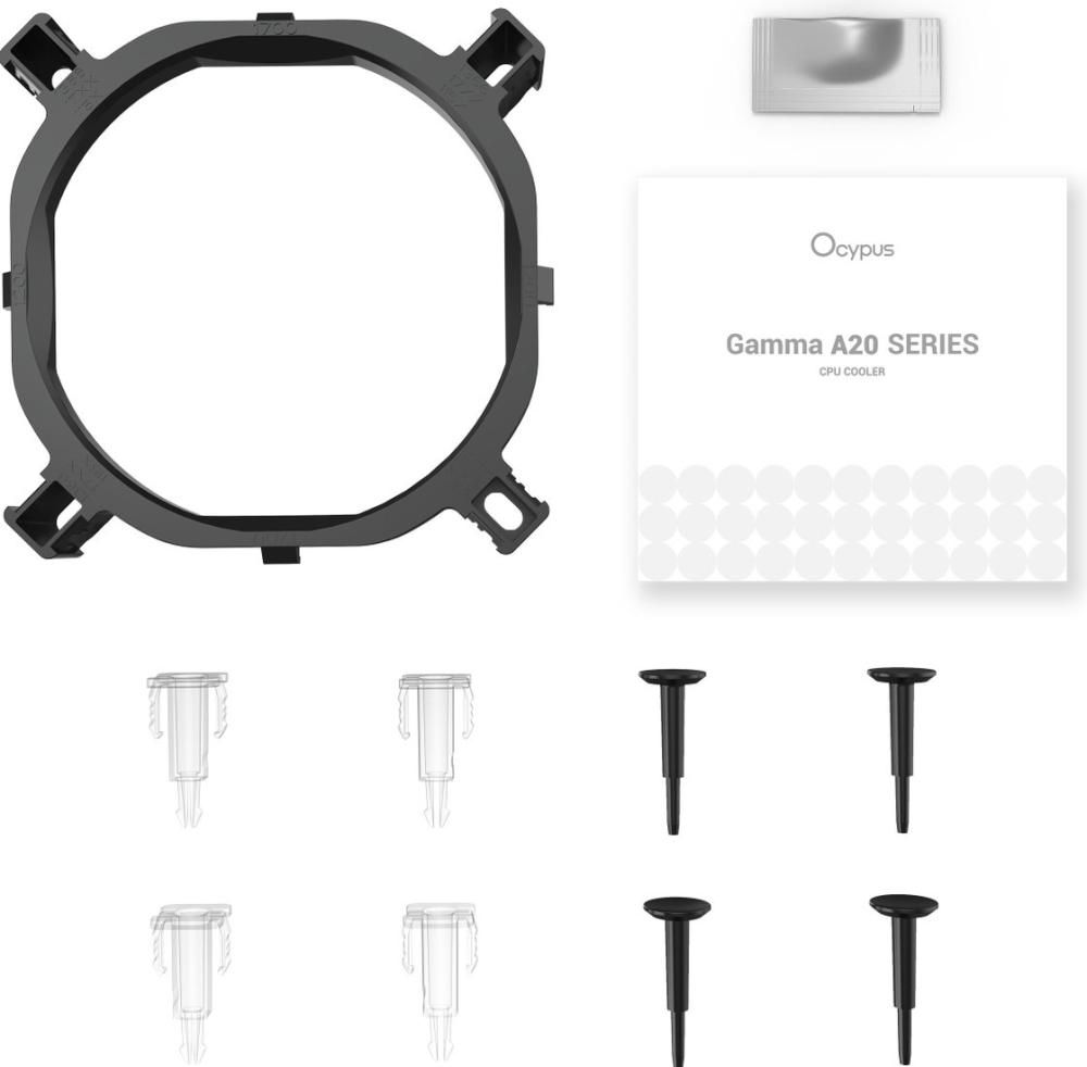 Кулер для процессора Ocypus Gamma A20 WH ARGB Gamma-A20-WH1AAWN00F-GL