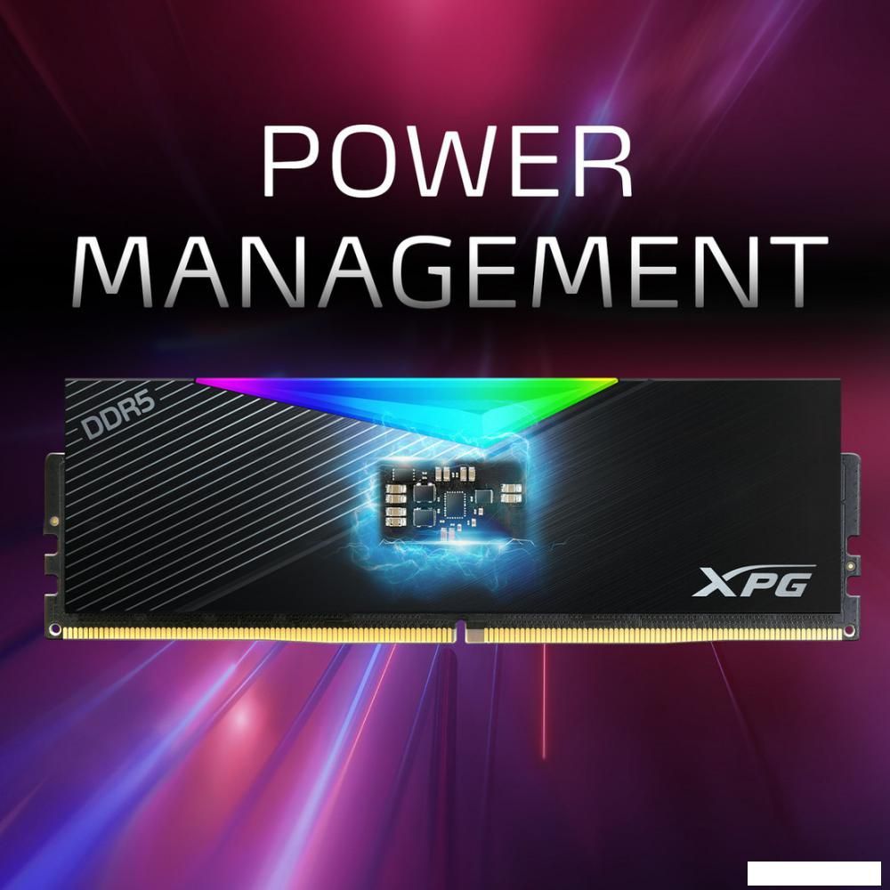 Оперативная память ADATA XPG Lancer RGB 2x16ГБ DDR5 6000МГц AX5U6000C3016G-DCLARWH