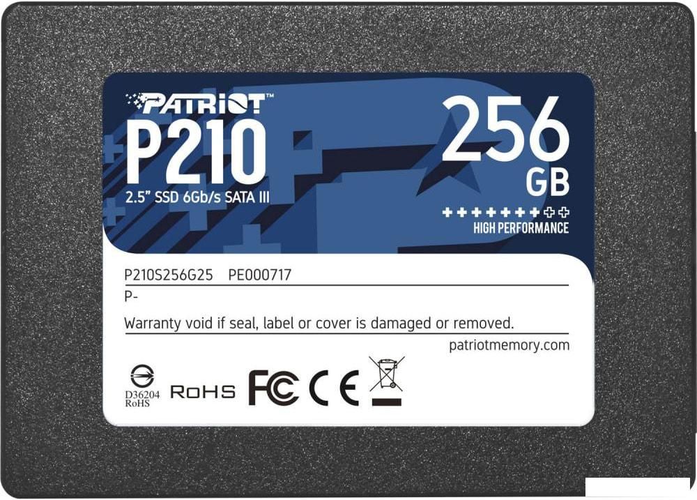 SSD Patriot P210 256GB P210S256G25