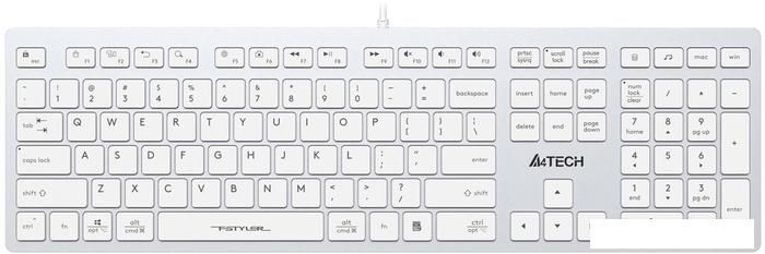 Клавиатура A4Tech Fstyler FX50 (белый)