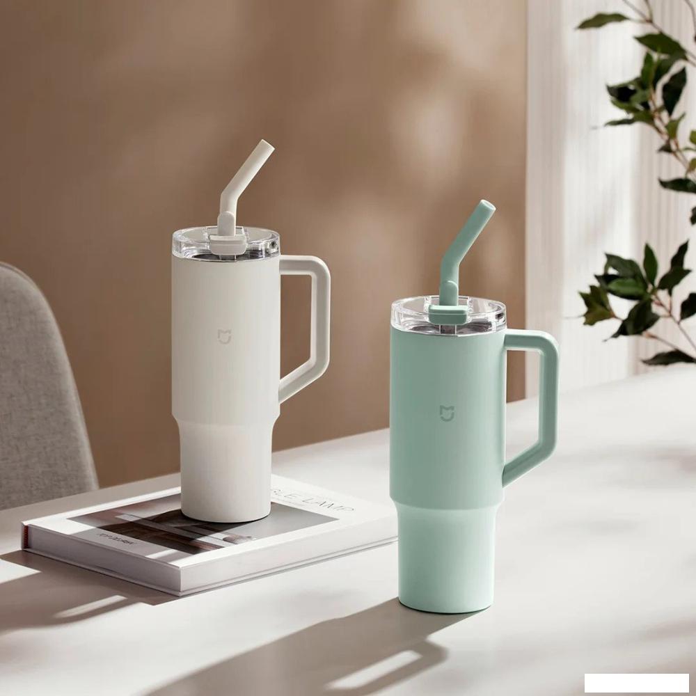 Термокружка Xiaomi Mijia Sippy Cup MJXGB01RM 1 л (белый)