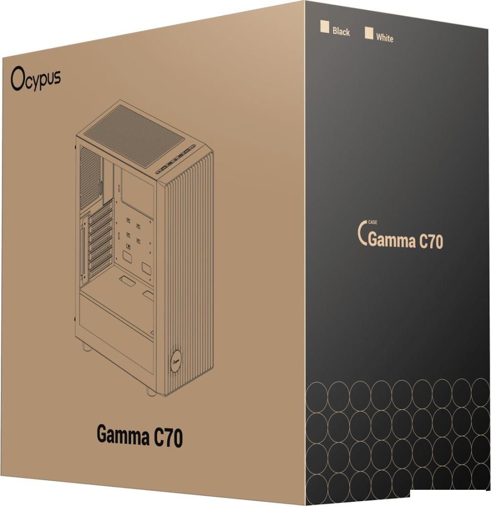 Корпус Ocypus Gamma C70 WH