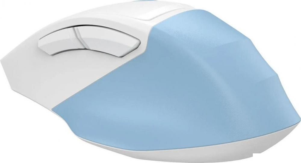 Мышь A4Tech Fstyler FM45S Air (голубой/белый)