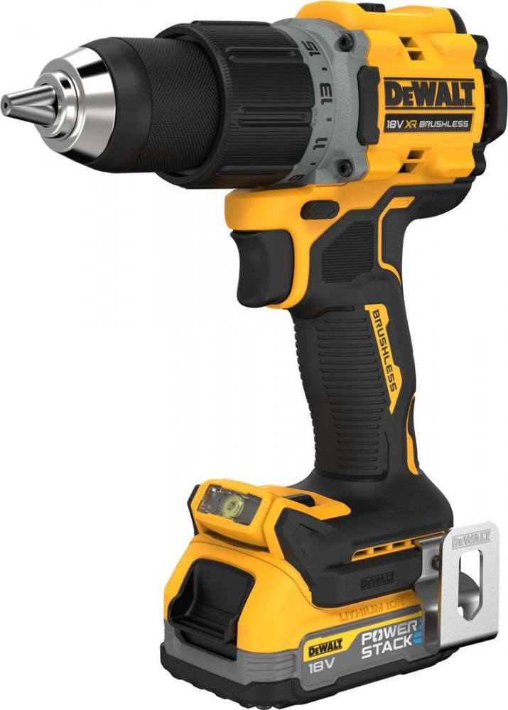 Дрель-шуруповерт DeWalt DCD800E1T (с 1-им АКБ 1.7 Ач, кейс)