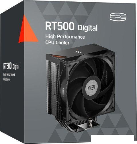 Кулер для процессора PCCooler RT500 Digital (черный)