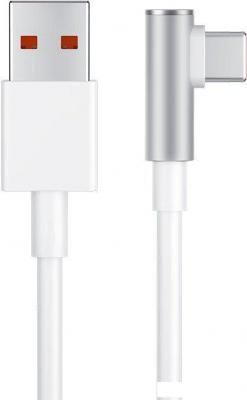 Кабель Xiaomi 6A L-Shaped USB Type-C Data Cable BHR6324CN (1.5 м, белый)