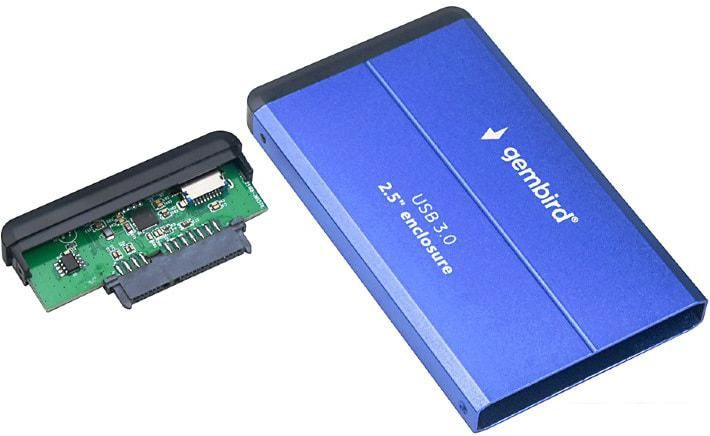 Бокс для накопителей 2.5" Gembird EE2-U3S-2-B
