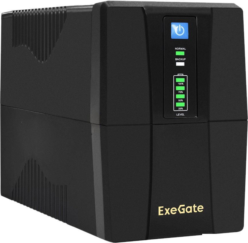 Источник бесперебойного питания ExeGate SpecialPro UNB-800.LED.AVR.4C13.RJ.USB EX292774RUS