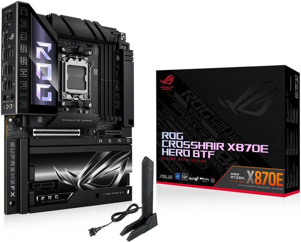 Материнская плата ASUS ROG Crosshair X870E Hero BTF