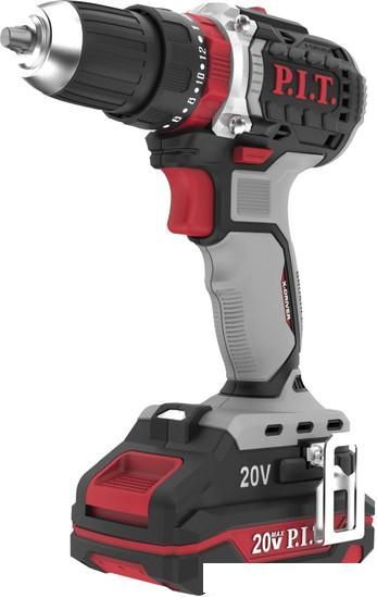 Ударная дрель-шуруповерт P.I.T. PSB20H-10C/1 (с 1-им АКБ, кейс, оснастка)