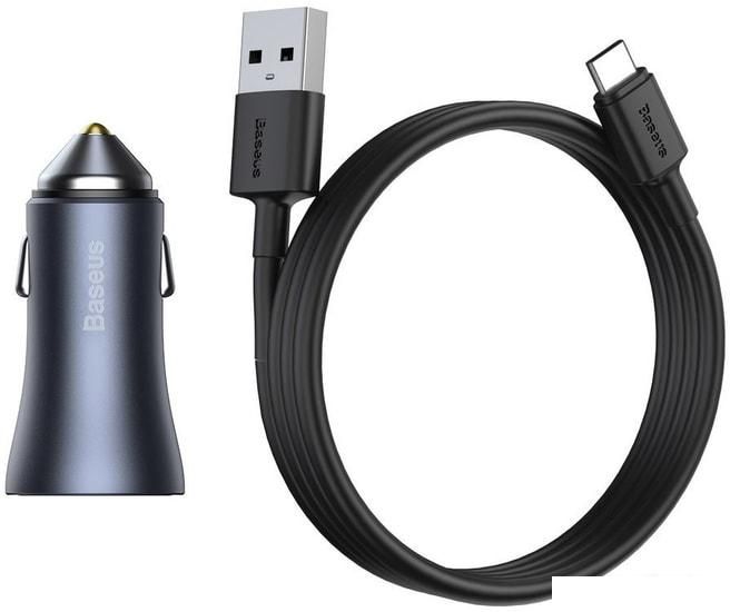 Автомобильное зарядное Baseus TZCCJD-A0G