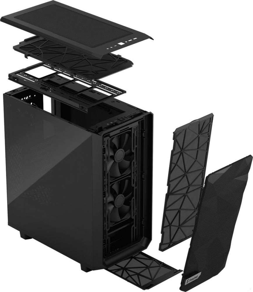 Корпус Fractal Design Meshify 2 Compact Dark Tempered Glass FD-C-MES2C-02