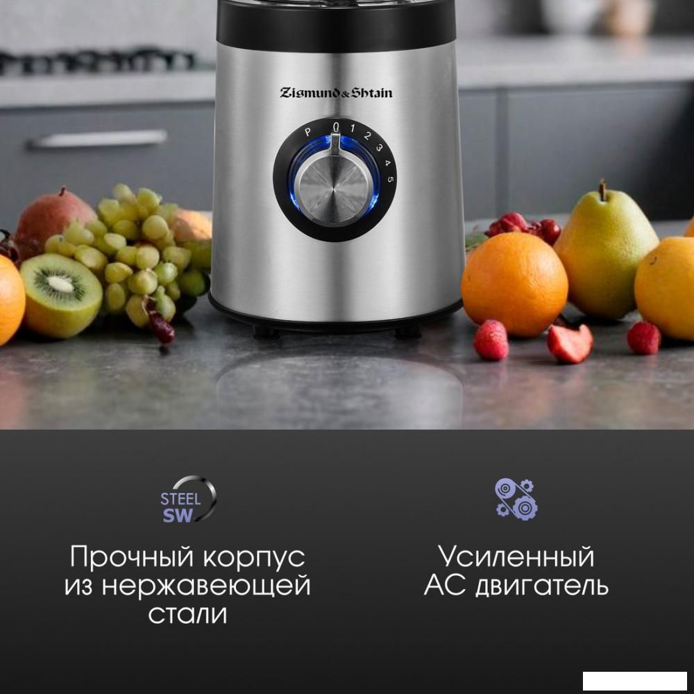 Стационарный блендер Zigmund & Shtain BS-481 D