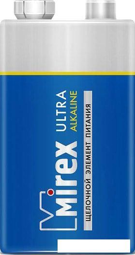 Батарейка Mirex Ultra Alkaline 9V 6LR6-E1