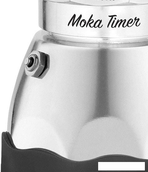 Гейзерная кофеварка Bialetti Moka Timer (6 порций)
