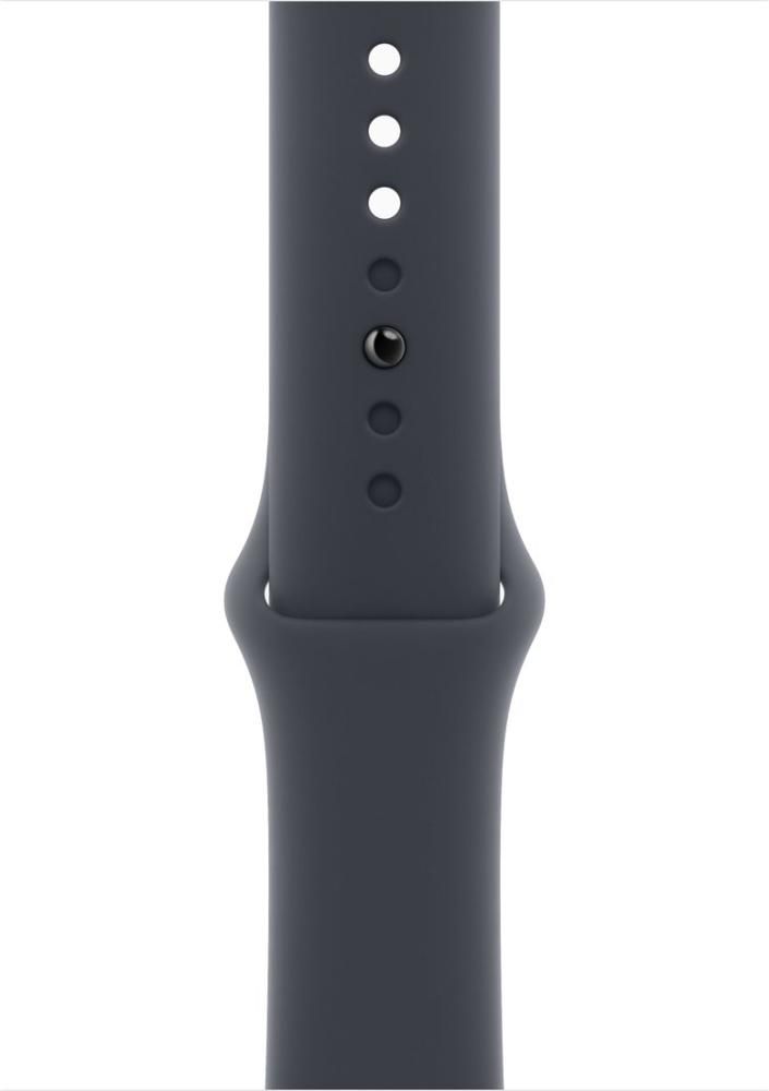 Умные часы Apple Watch SE 3 44 мм (алюминиевый корпус, полуночный/полуночный, спортивный силиконовый ремешок S/M)