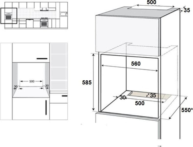 Электрический духовой шкаф Schtoff Decor 950