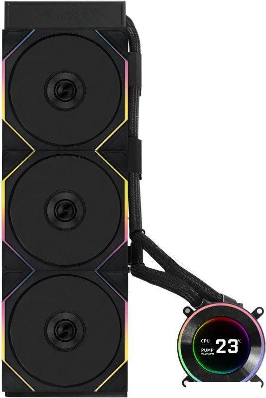 Система жидкостного охлаждения для процессора Lian Li Hydroshift II LCD-C 360TL GHS2LCD36TB G89.GHS2LCD36TB.R0