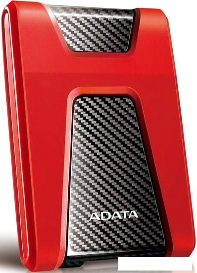 Внешний накопитель ADATA DashDrive Durable HD650 AHD650-1TU31-CRD 1TB (красный)