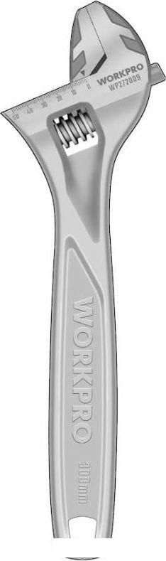 Ключ разводной Workpro WP272009