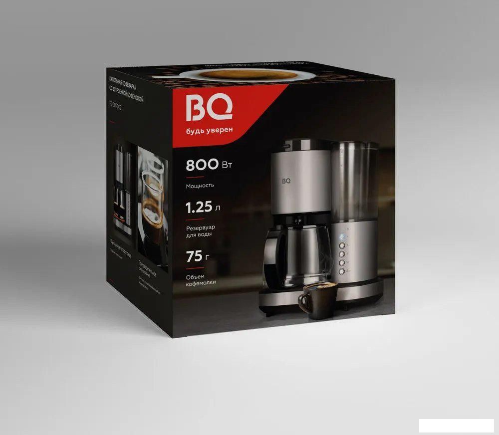 Кофеварки и кофемашины BQ CM7002 (сталь/черный)