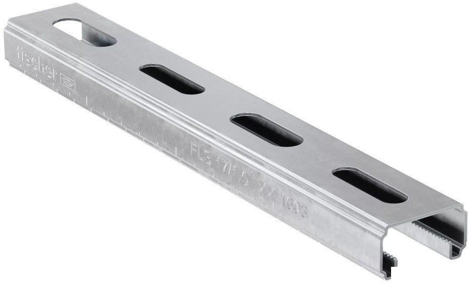 Профиль монтажный Fischer FLS 17/1.0 3м 572540 (8 шт)