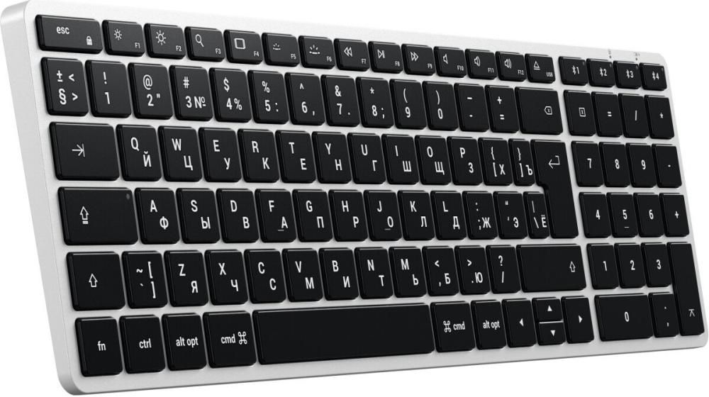 Клавиатура Satechi Slim X2 (серебристый)
