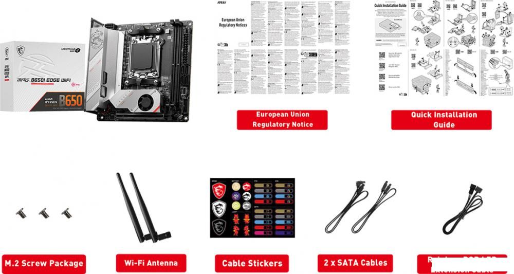 Материнская плата MSI MPG B650I Edge WiFi