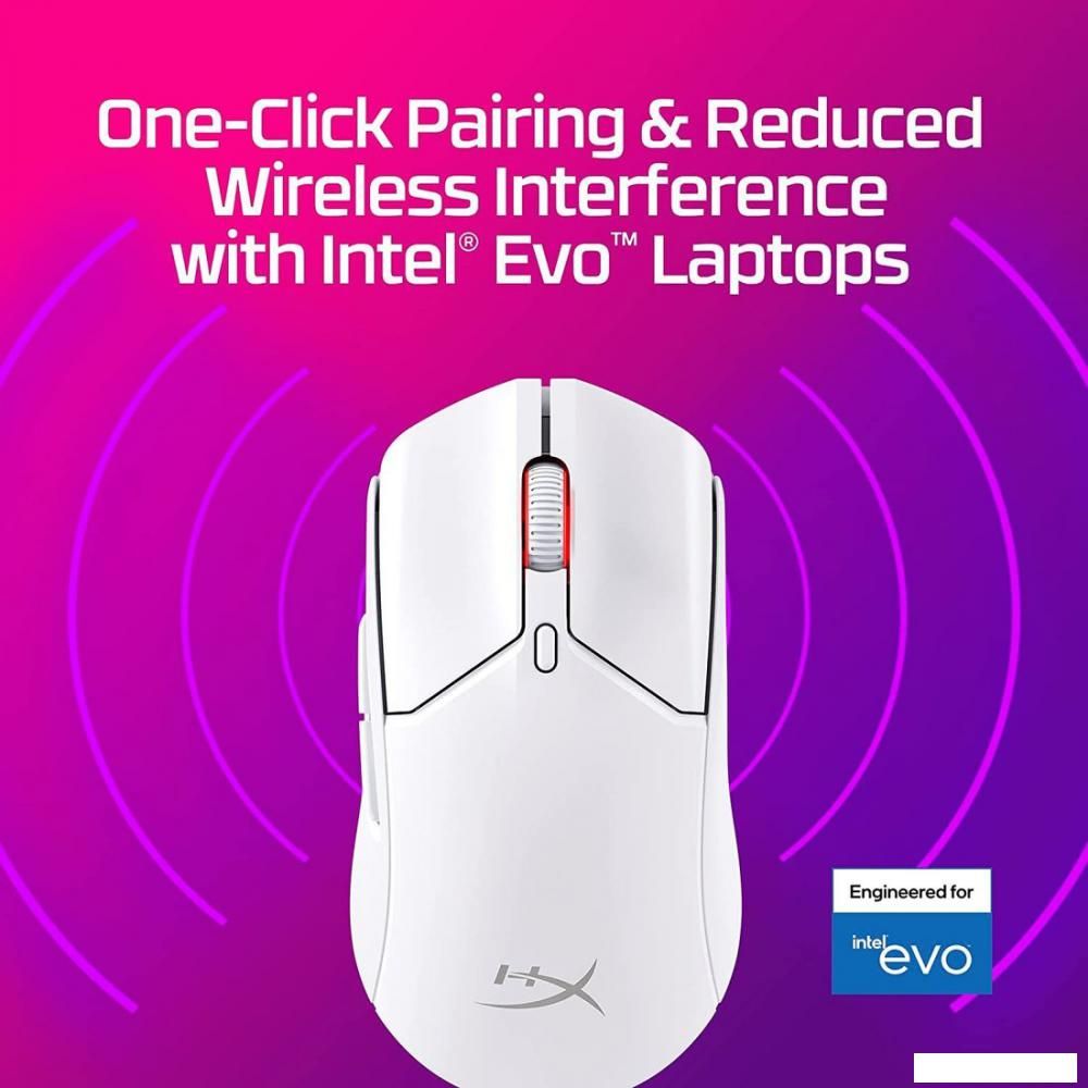 Игровая мышь HyperX Pulsefire Haste 2 Wireless (черный)