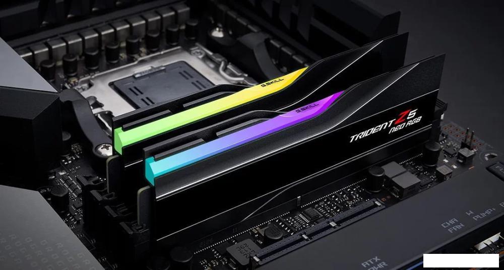 Оперативная память G.Skill Trident Z5 Neo RGB 2x32ГБ DDR5 6000 МГц F5-6000J2836G32GX2-TZ5NR
