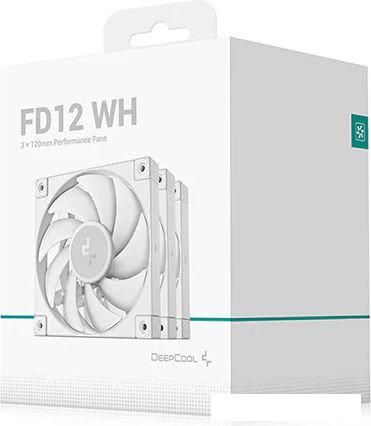 Вентилятор для корпуса DeepCool FD12 WH-3 IN 1 R-FD12-WHNPN3-G