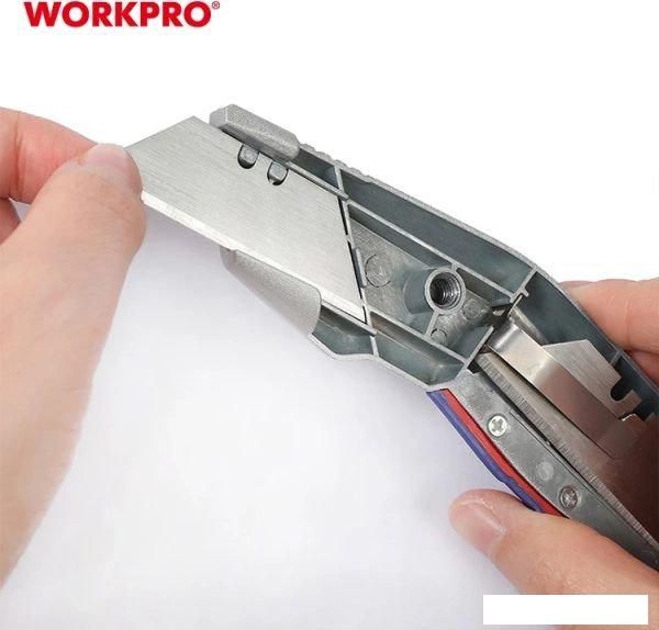 Нож строительный Workpro WP213013