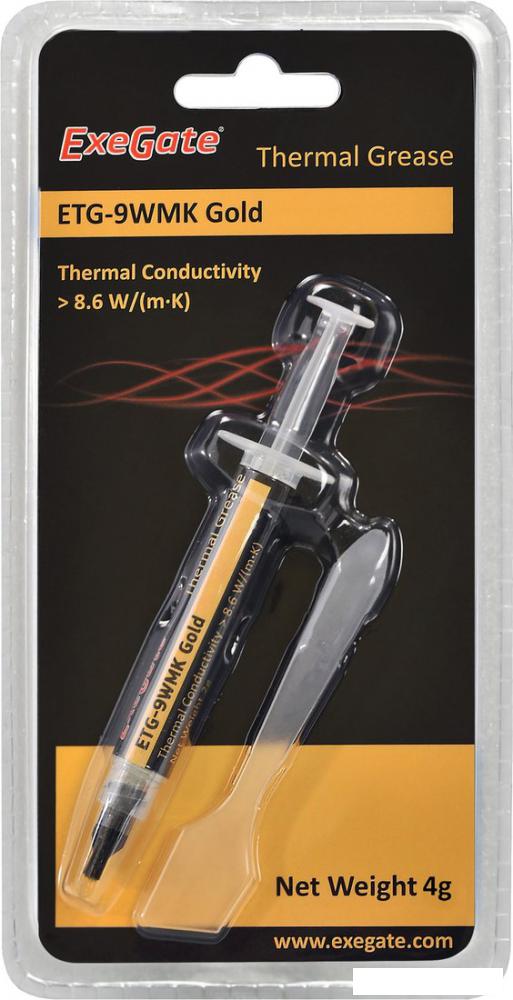 Термопаста ExeGate ETG-9WMK Gold EX282343RUS (4 г.)