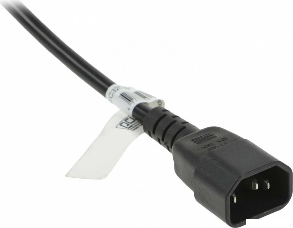 Адаптер Powercom SCUT IEC-320 C14 - Socket Type-F