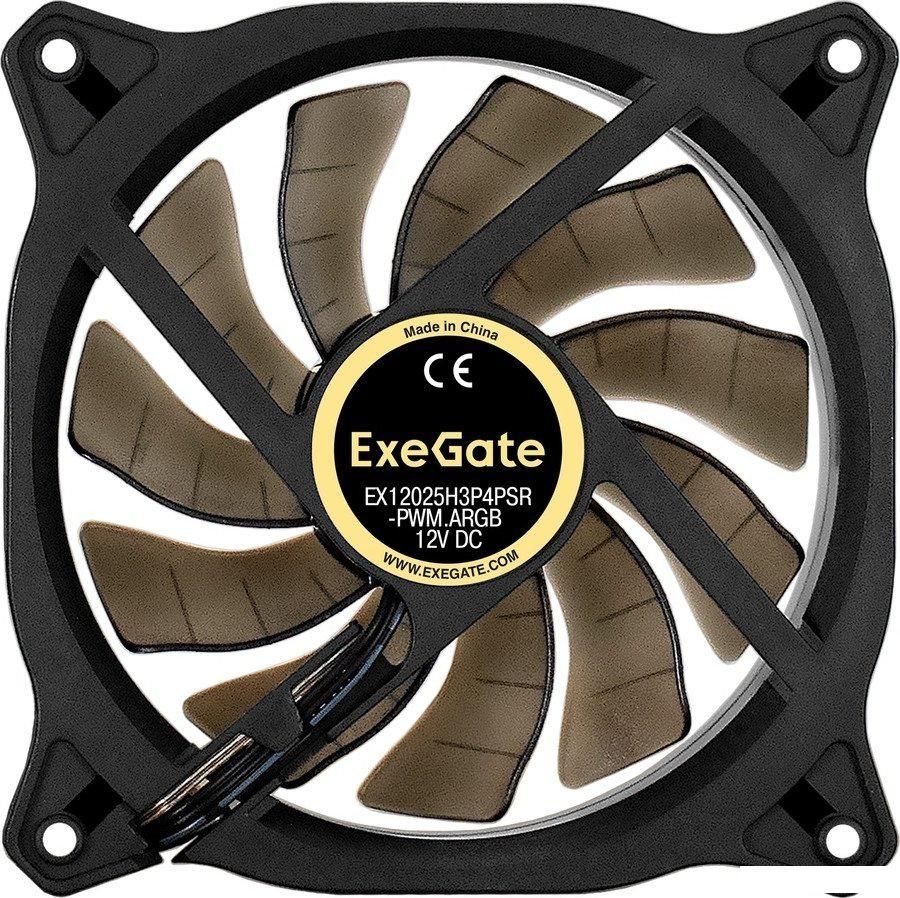 Вентилятор для корпуса ExeGate EX12025H3P4PSR-PWM.ARGB EX295969RUS