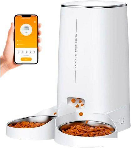 Кормушка электронная Rojeco 4L Version Double Bowl RJJSSOWIFI-4L