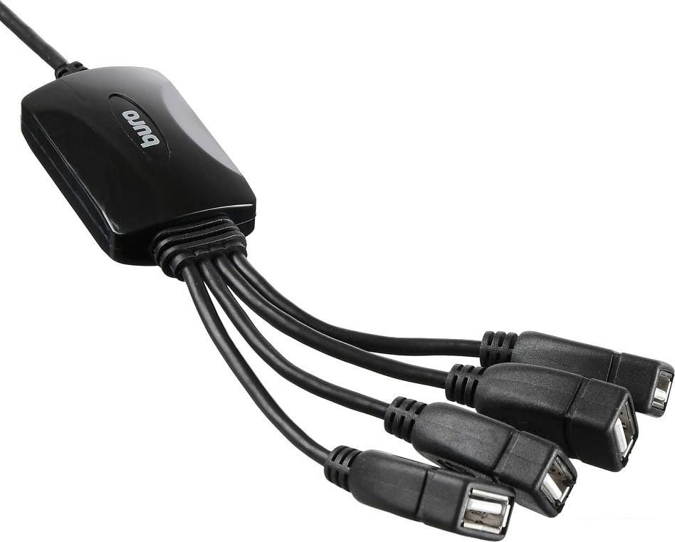USB-хаб  Buro BU-HUB4-0.3-U2.0-Splitter