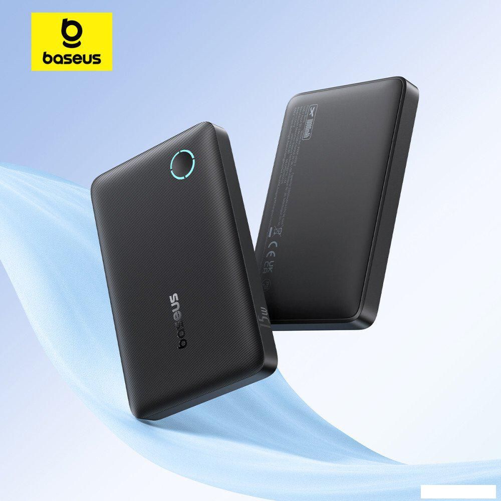 Внешний аккумулятор Baseus EnerFill FP11 10000mAh 15W (черный)