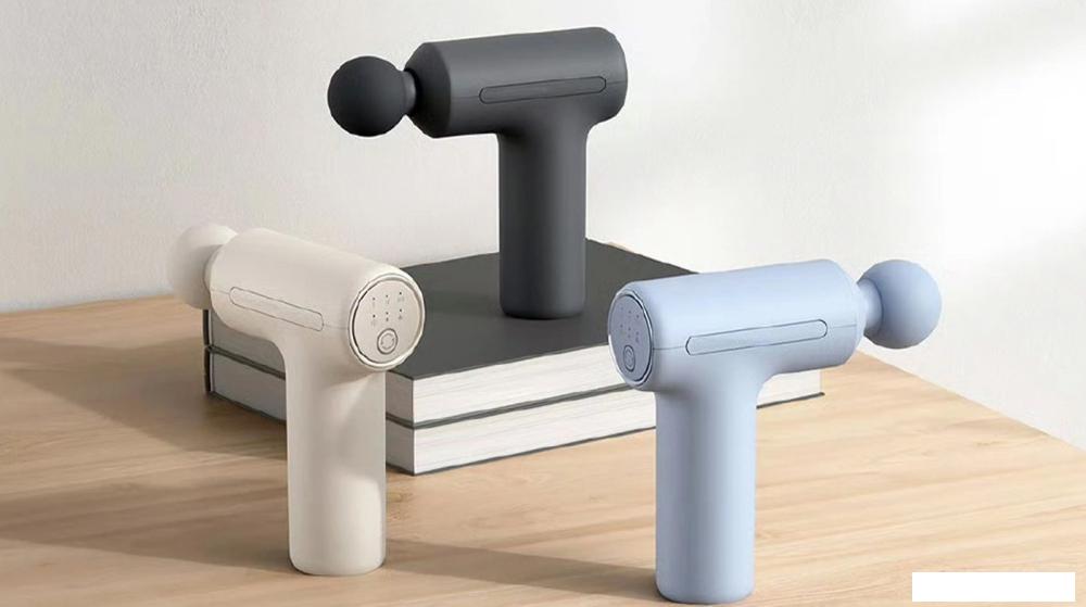 Перкуссионный массажер Xiaomi Mijia Fascia Gun 3 Mini MJJMQ07YM (бежевый)