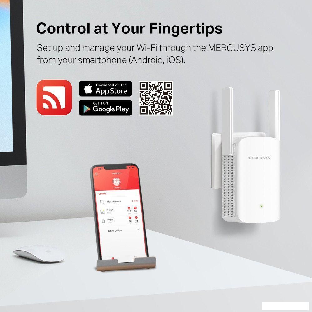 Усилитель Wi-Fi Mercusys ME60X