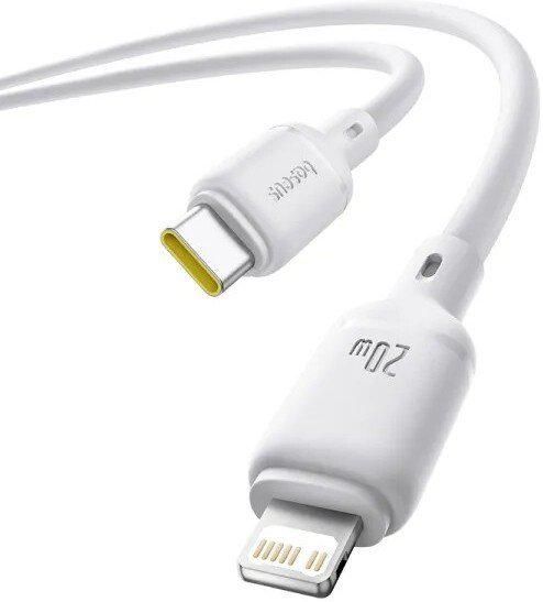 Кабель Baseus Silky Series Fast Charging Cable USB Type-C - Lightning (2 м, белый)
