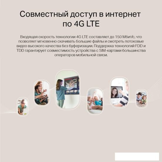 4G Wi-Fi роутер TP-Link TL-MR105