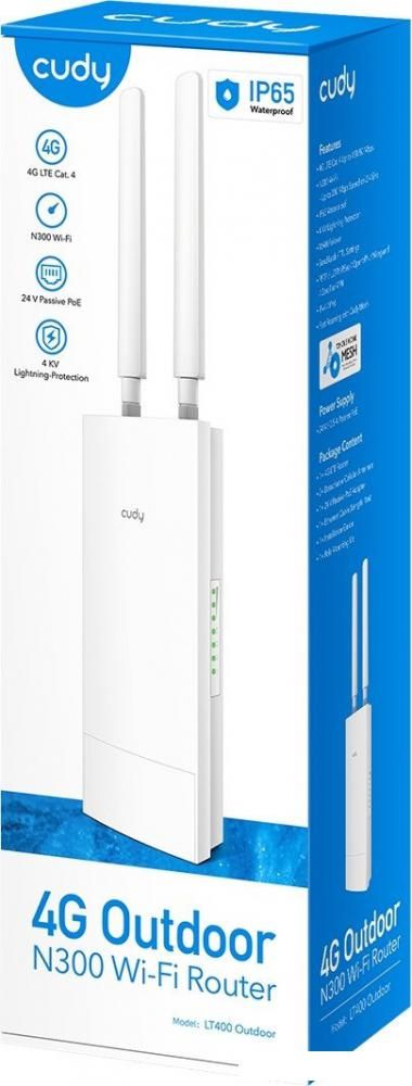 4G Wi-Fi роутер Cudy LT400 Outdoor 1.0