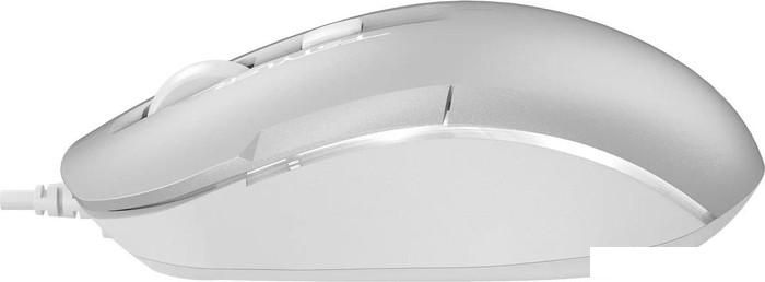 Мышь A4Tech Fstyler FM26S (серебристый)