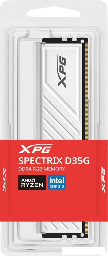 Оперативная память ADATA XPG Spectrix D35G RGB 8ГБ DDR4 3200 МГц AX4U32008G16A-SWHD35G