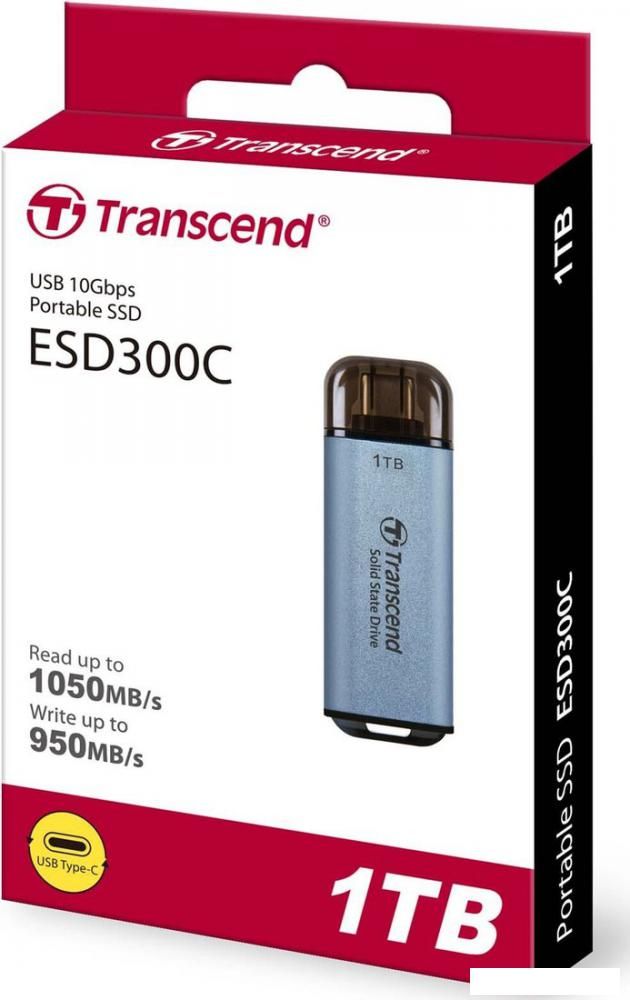 Внешний накопитель Transcend ESD300 1TB TS1TESD300C