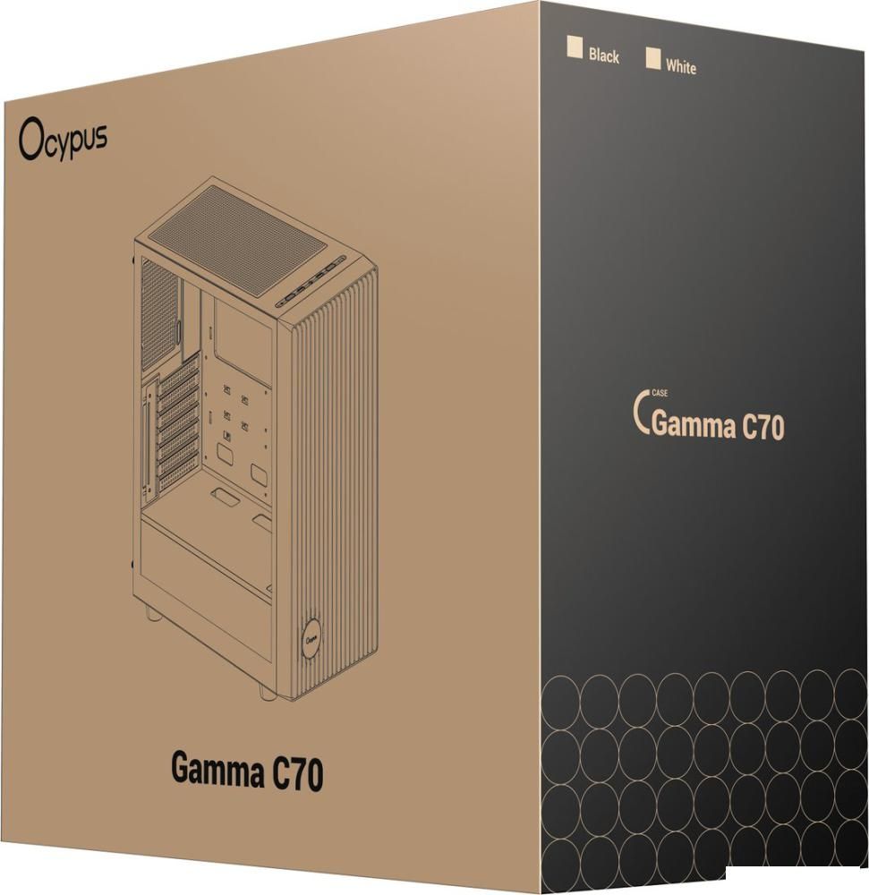 Корпус Ocypus Gamma C70 BK