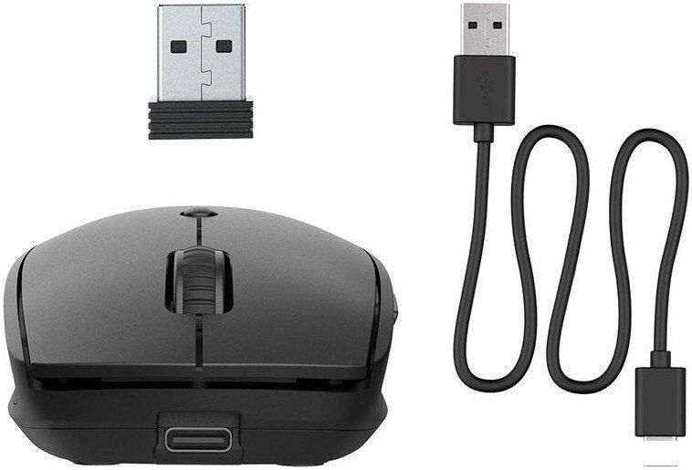 Мышь JLab Go Charge Mouse (черный)