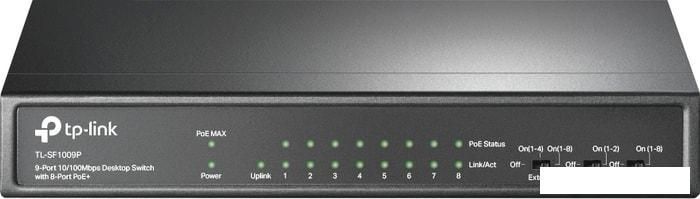Неуправляемый коммутатор TP-Link TL-SF1009P