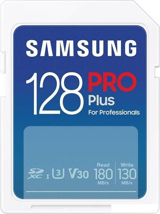 Карта памяти Samsung PRO Plus 2023 SDXC 128GB